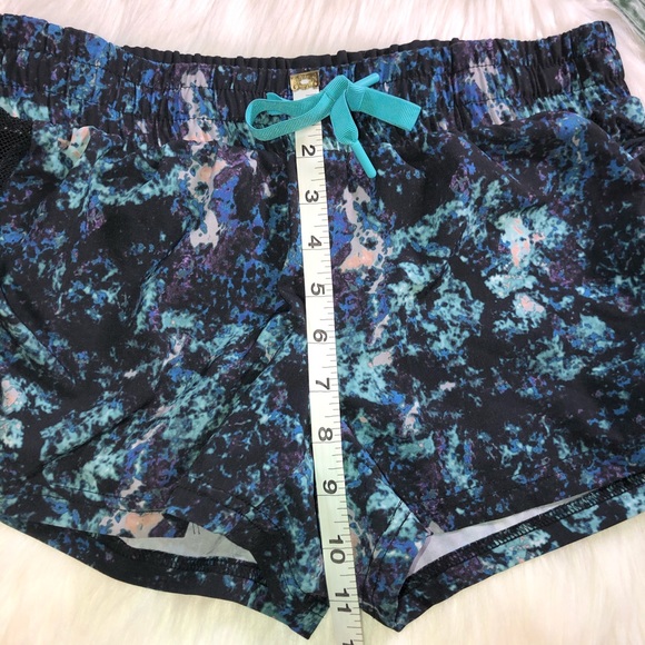 Fabletics Pamela Shorts Blue Black Running Tide XS - Picture 4 of 8